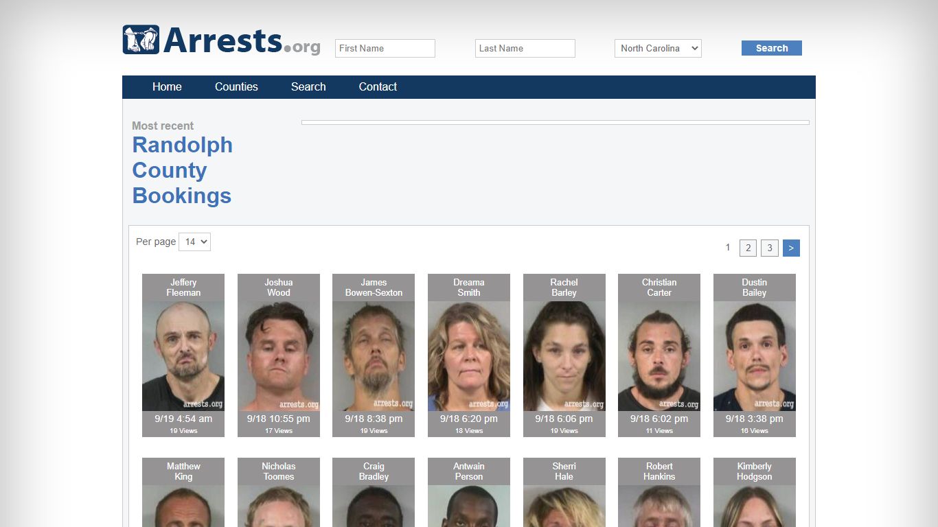 Randolph County Arrests and Inmate Search